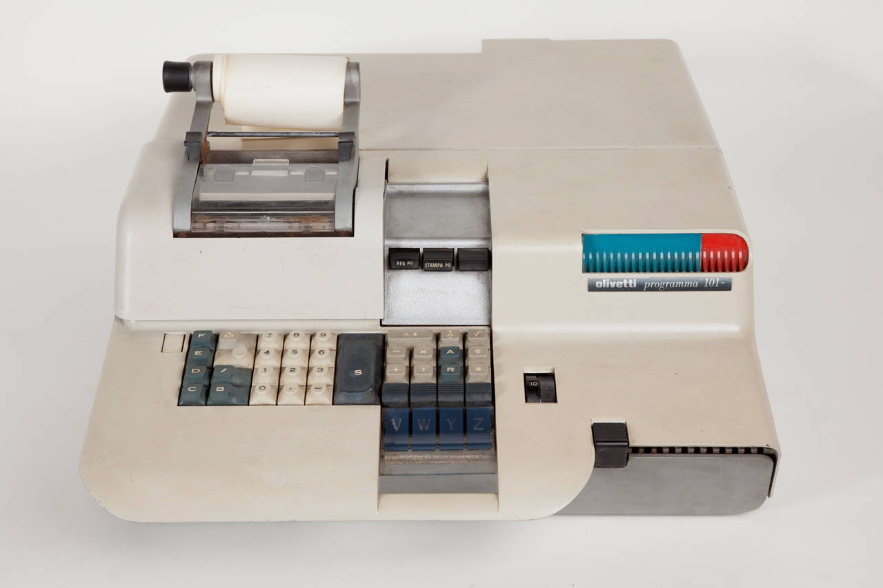 A Olivetti Programma 101 graphical representation.